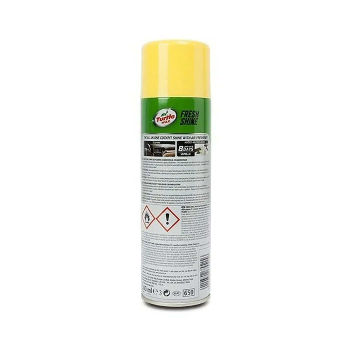 Produto De Limpeza Para Painel De Instrumentos Turtle Wax Tw51986 Fresh Shine Baunilha 500 Ml 2