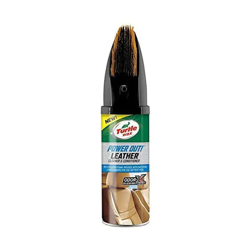 Produto De Limpeza Para Estofos Turtle Wax Tw52895 Power Out Leather 400 Ml 1