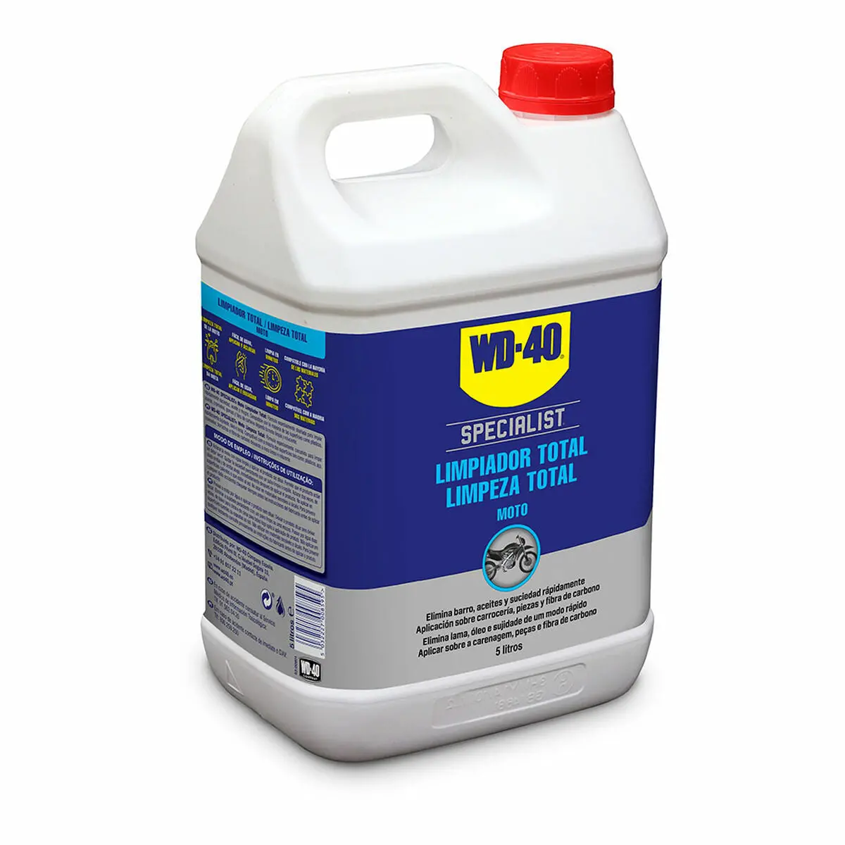 Limpador Wd-40 Specialist Moto Total 5 L 1