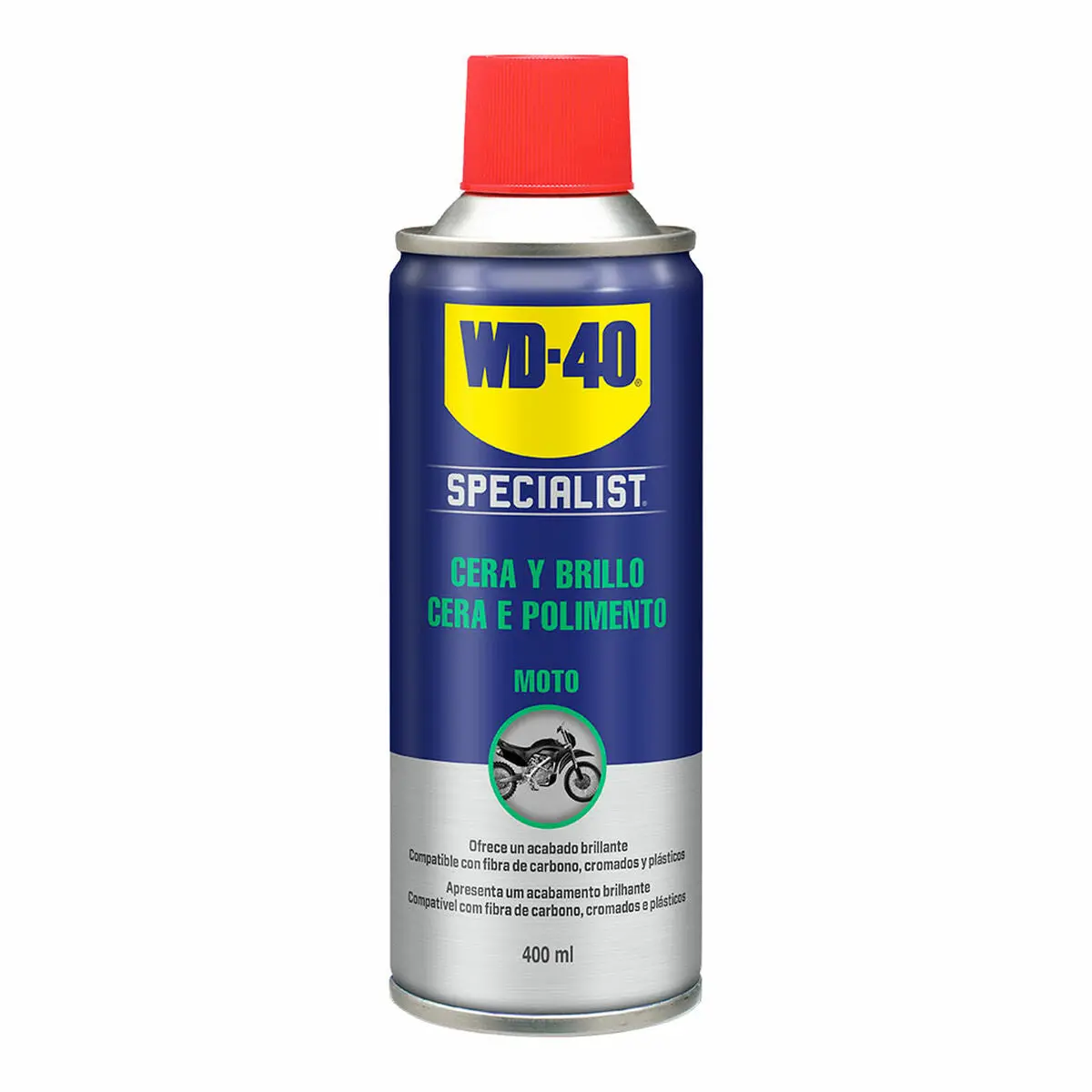 Cera E Polimento Para Moto Wd-40 (400 Ml) 1