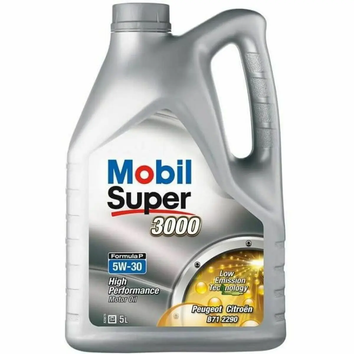 Óleo De Motor Para Automóveis Mobil Super 3000 Formula-P 5W30 5 L 1