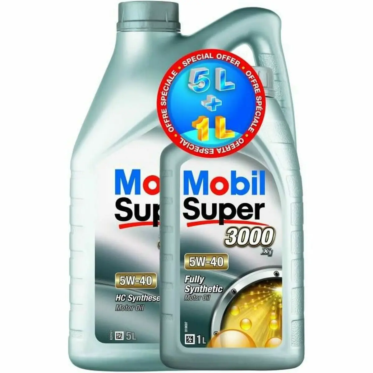 Óleo De Motor Para Automóveis Mobil S3000 5W40 6 L 1
