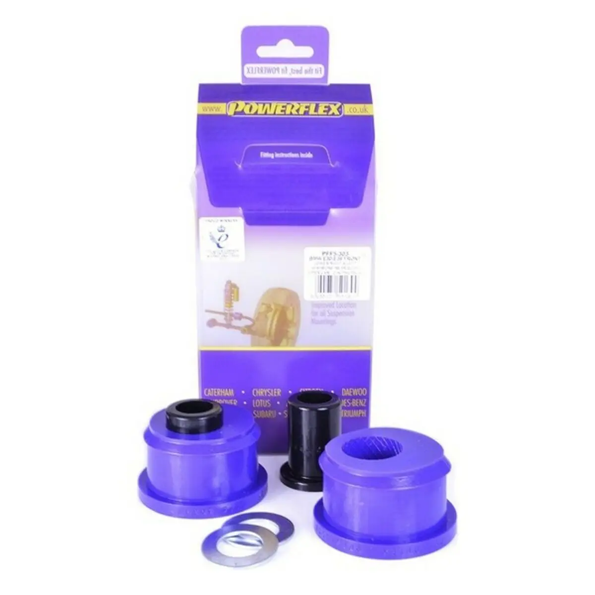 Silentblock Powerflex Pff5-303 Inferior Delantera (2 Unidades) 1