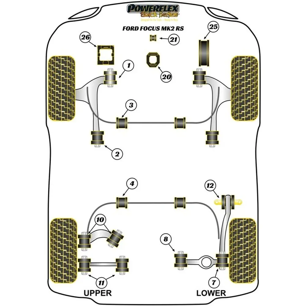 Silentblock Powerflex Pff19-1203-24 (2 Pcs) 24 Mm 2