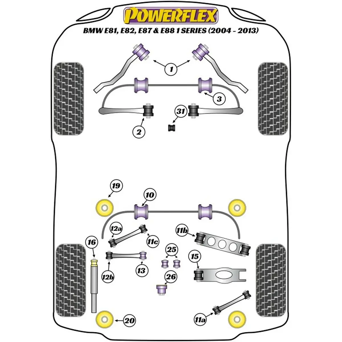 Silentblock Powerflex Pf5-4660 2