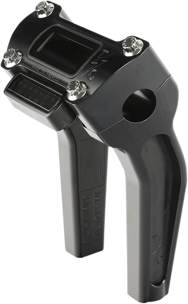 Thrashin Supply Co. Handlebar Risers - Pull Back With Gauge Cutout 3
