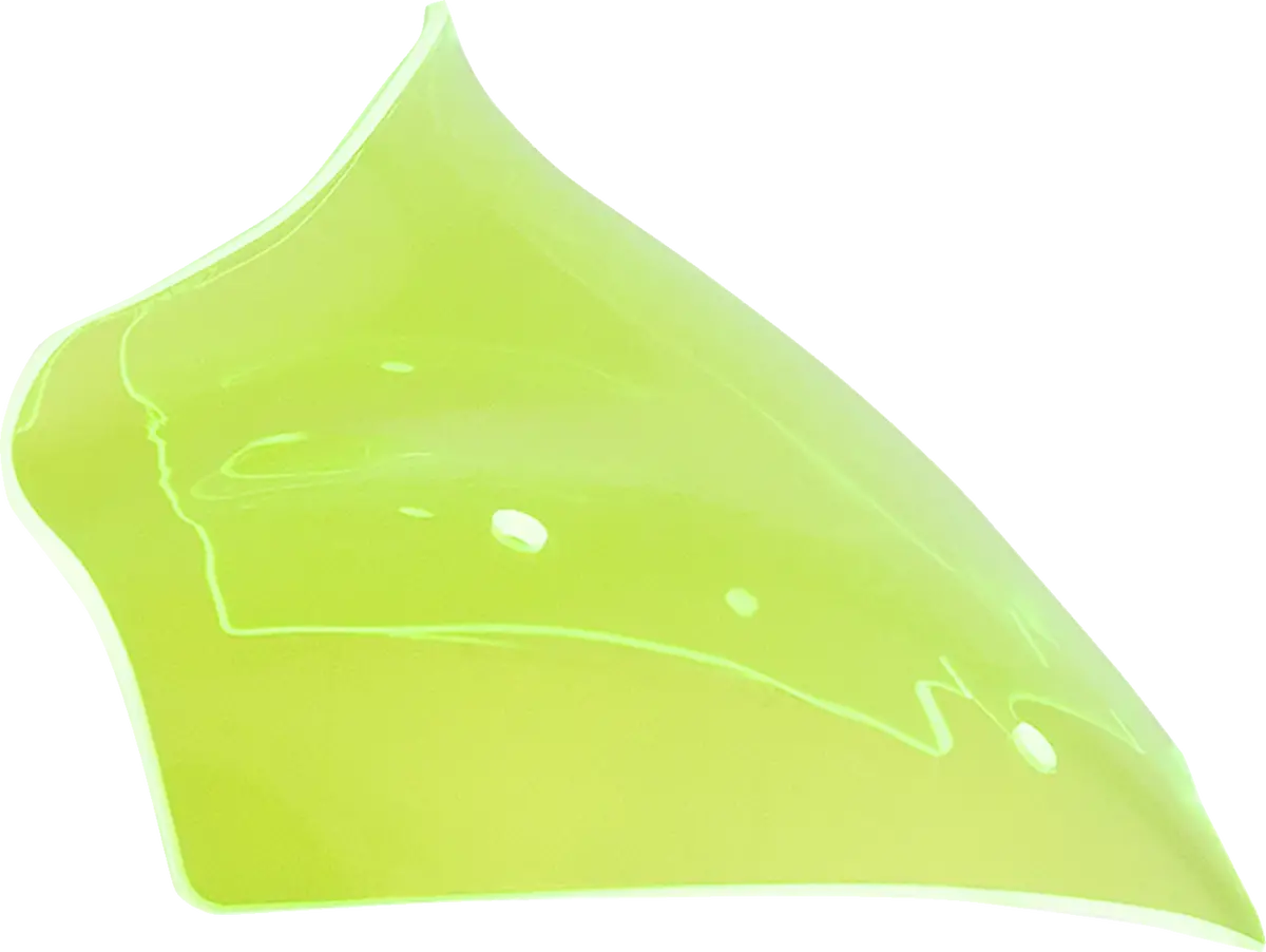 Klock Werks Kolor Flare* Sport Windshield - 8" - Green Ice Kww-01-0753 1