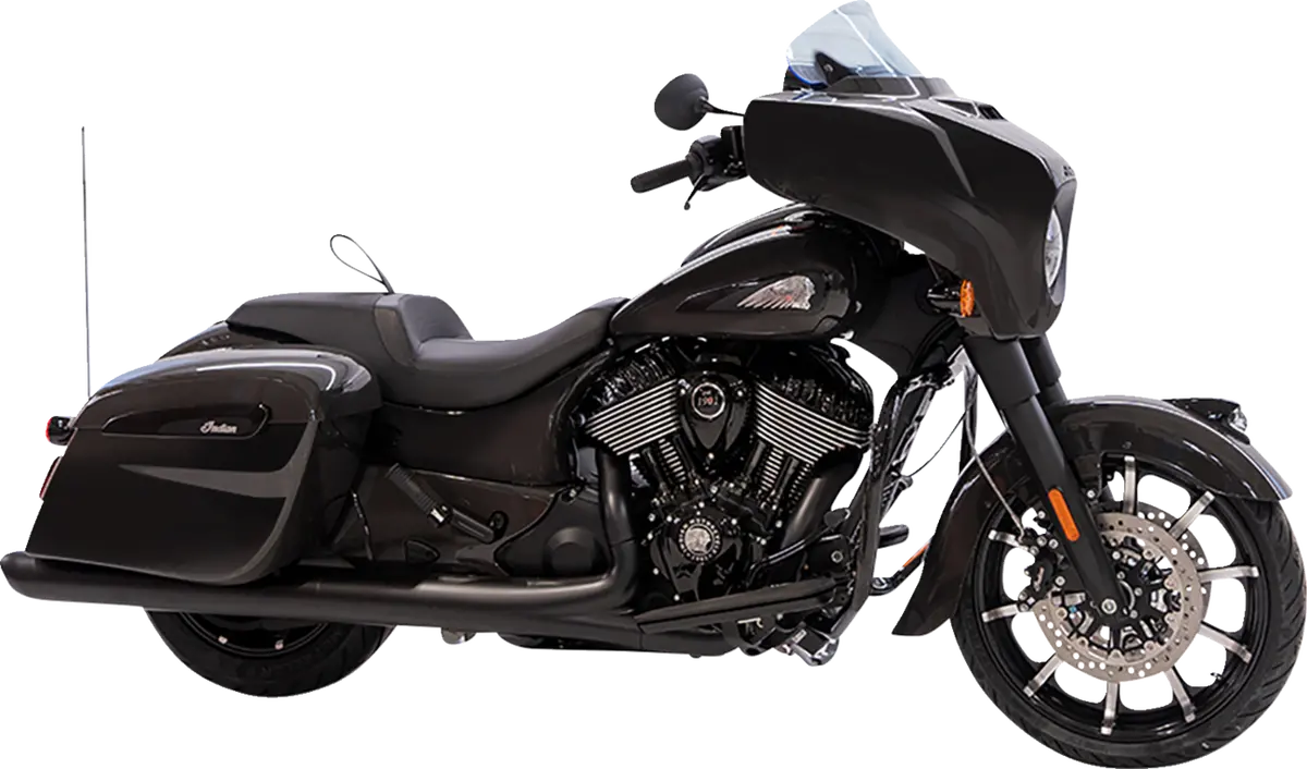 Klock Werks Kolor Flare* Windshield - 10" - Blue Ice Kww-04-0635 1