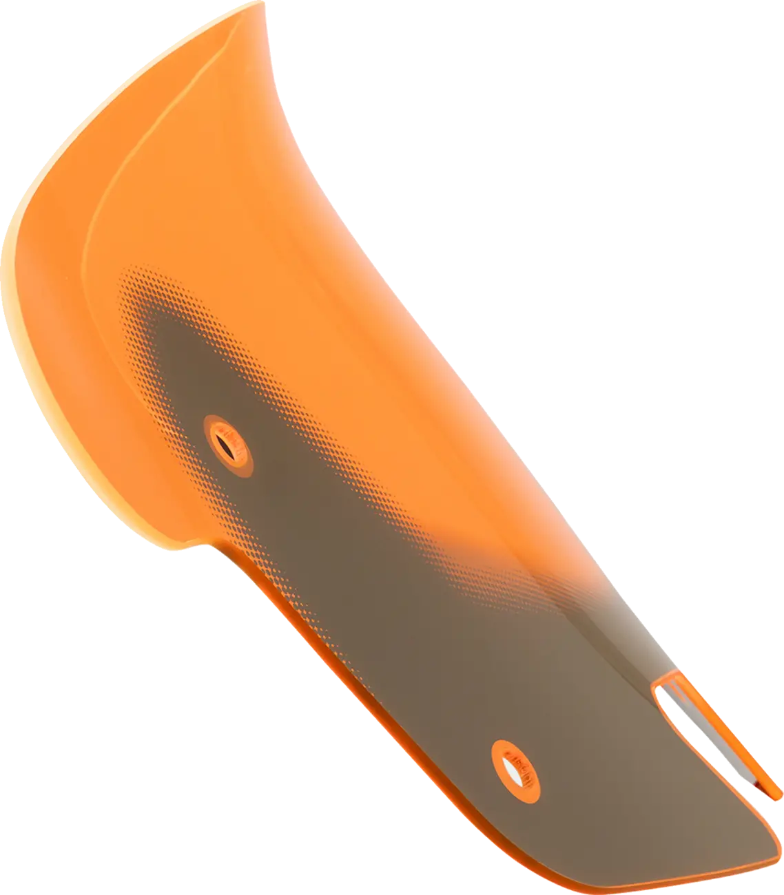 Klock Werks Kolor Flare* Windshield - 10" - Orange Ice Kww-04-0632 1