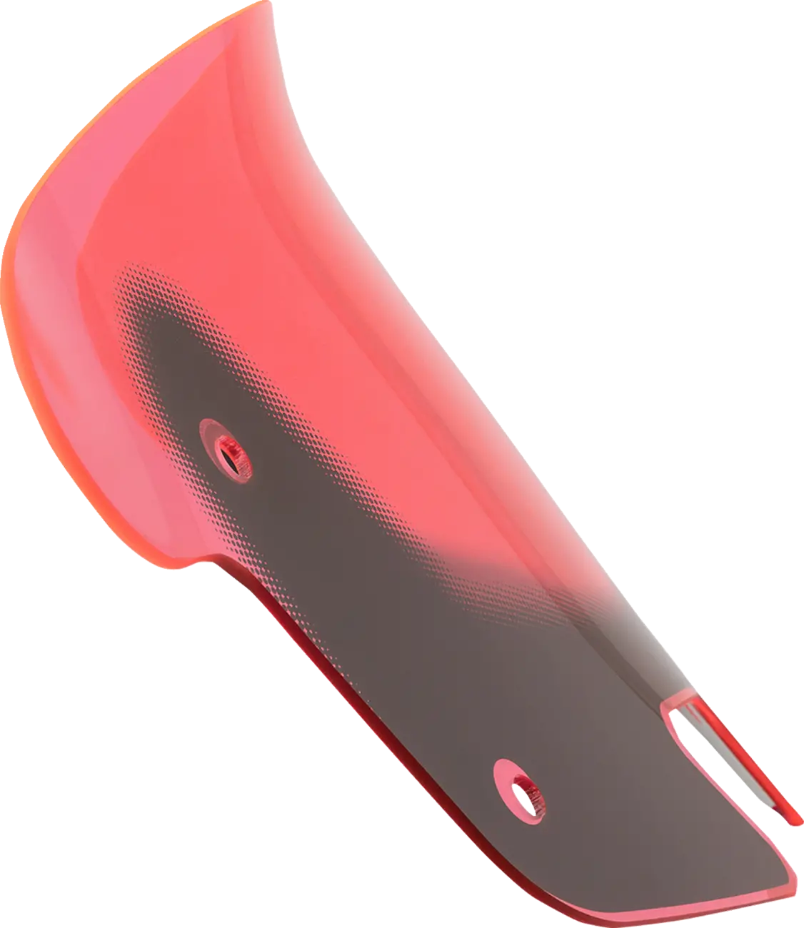 Klock Werks Kolor Flare* Windshield - 10" - Pink Ice Kww-04-0631 1