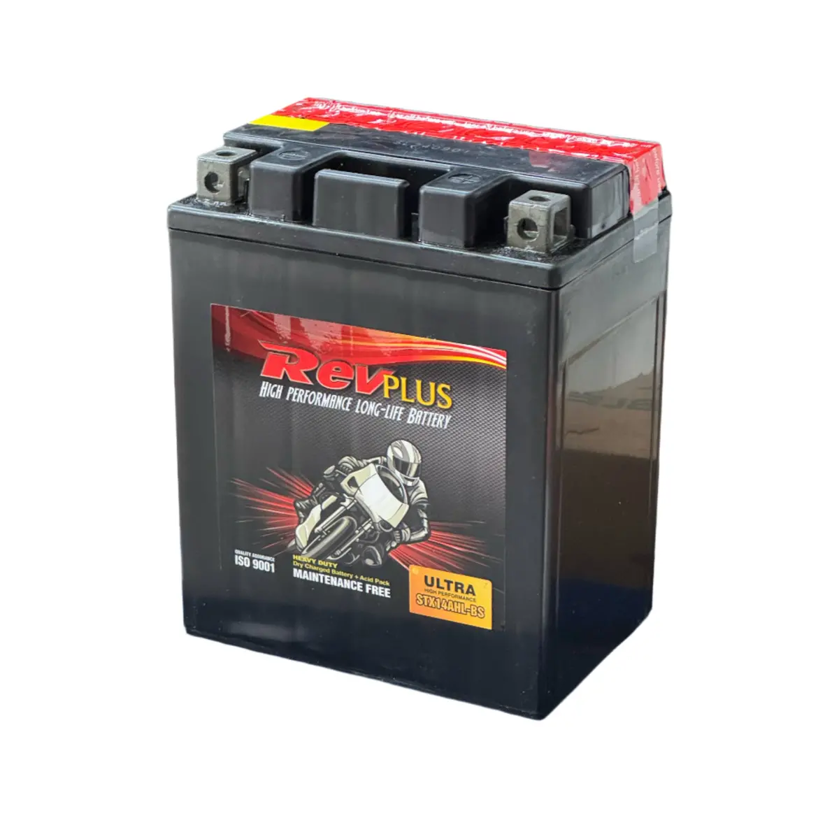 Revplus Stx14ahl-Bs Motorbike Agm Battery - 12V 12Ah 210Cca 1