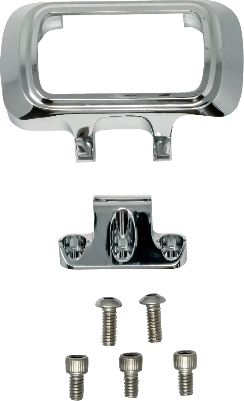 Kodlin Usa Digital Gauge Bezel - For Ascent Pro Riser - Chrome Kus55138 1