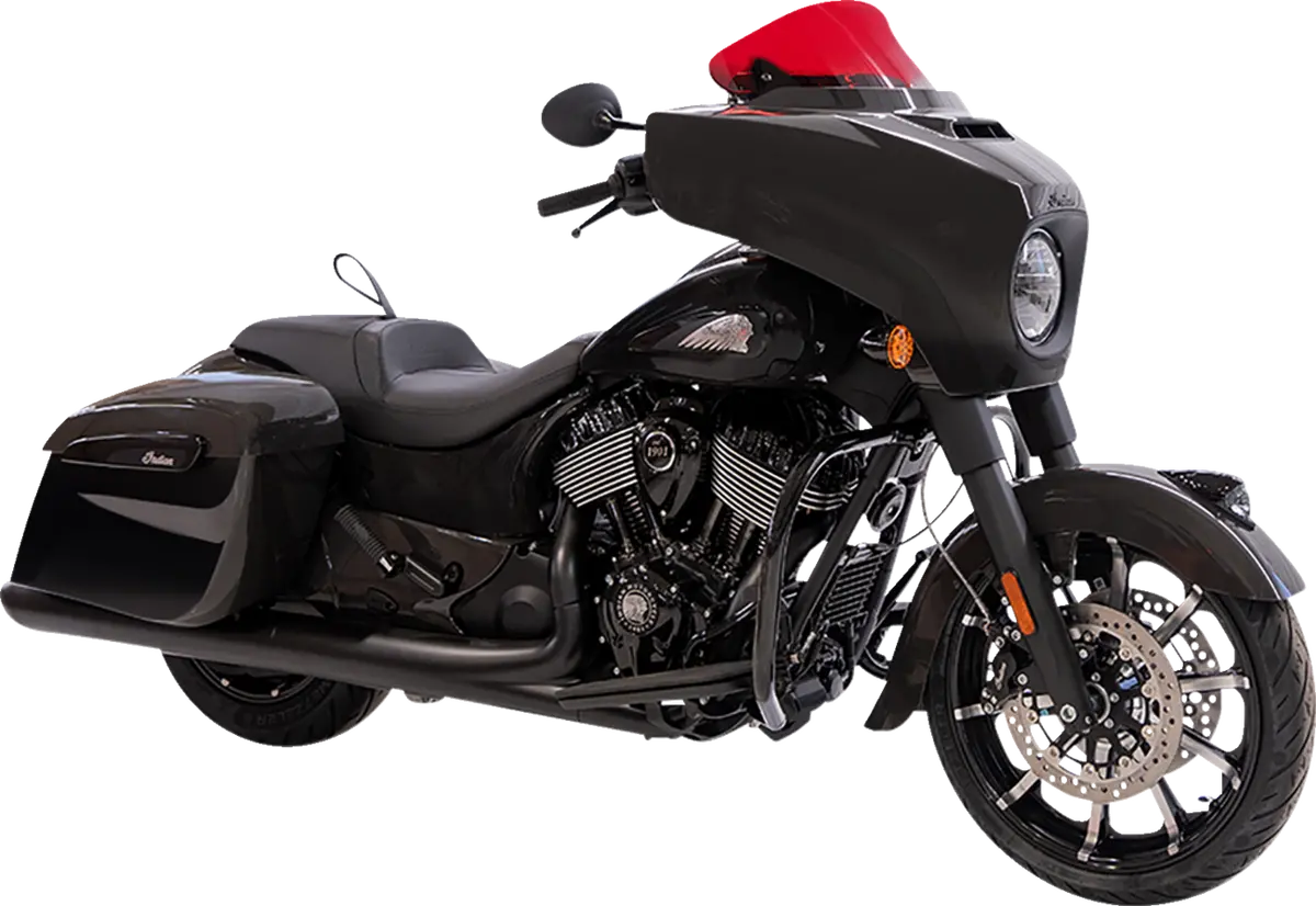 Klock Werks Kolor Flare* Windshield - 10" - Red Kww-04-0636 1