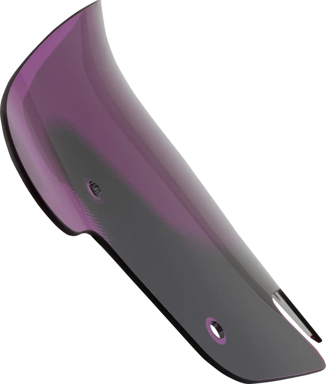 Klock Werks Kolor Flare* Windshield - 10" - Purple Kww-04-0641 1