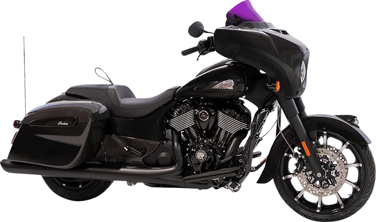 Klock Werks Kolor Flare* Windshield - 10" - Purple Kww-04-0641 2