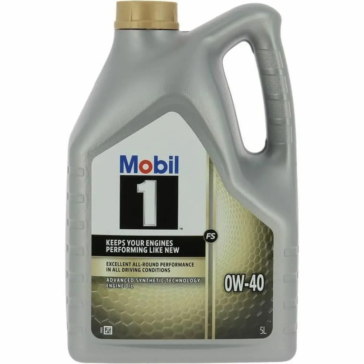 Óleo De Motor Para Automóveis Mobil 0W-40 Fs 0W40 5 L 1