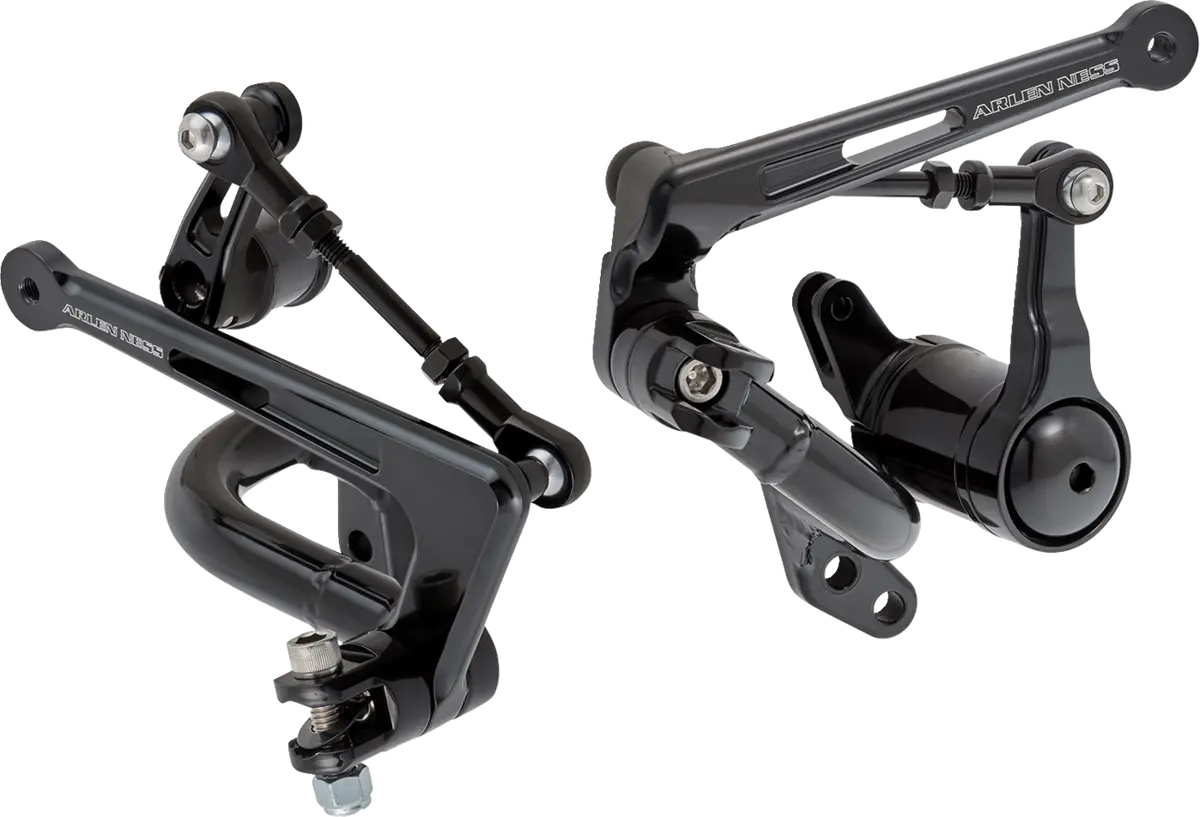 Arlen Ness Mid Controls - Black - Flt/Flh '23-'25 420-130 1