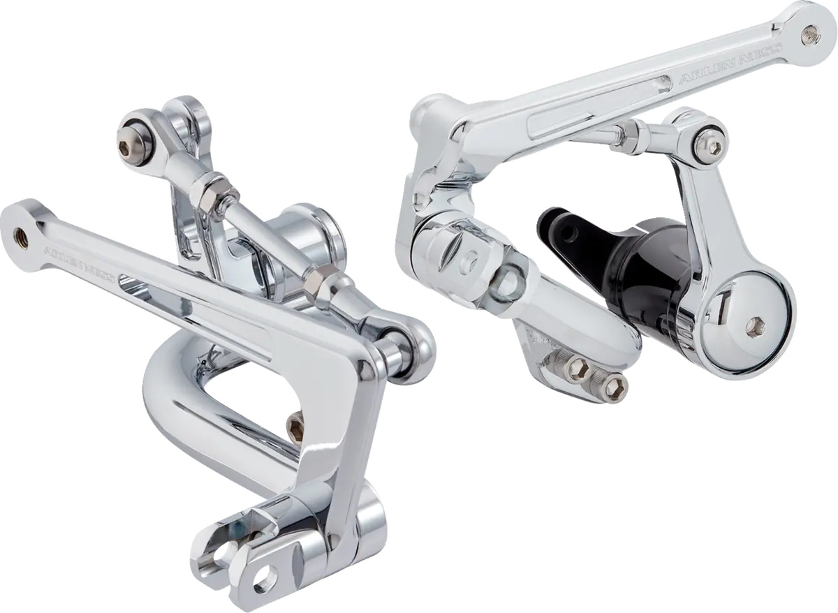 Arlen Ness Mid Controls - Chrome - Flt '00-'07 420-142 1