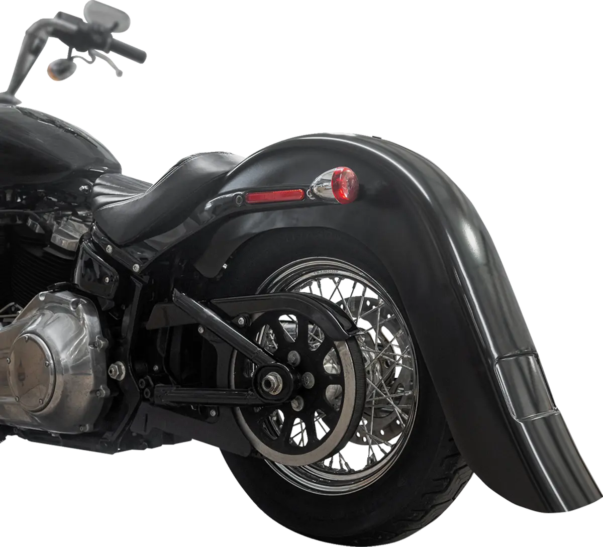 Klock Werks Rear Fender - Vicla Frenched - 9" Extended Rear - Black Kwf-02-0313 1
