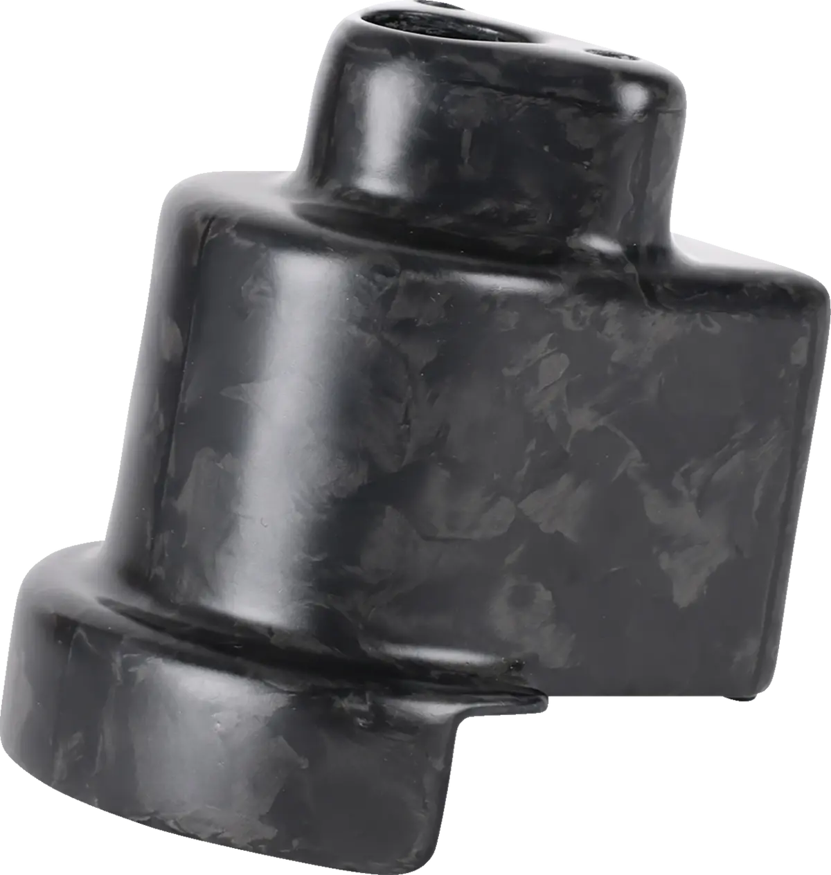 Thrashin Supply Co. Cover Steering Lock - Matte Forged Carbon Fiber Tsc-3033-1 1