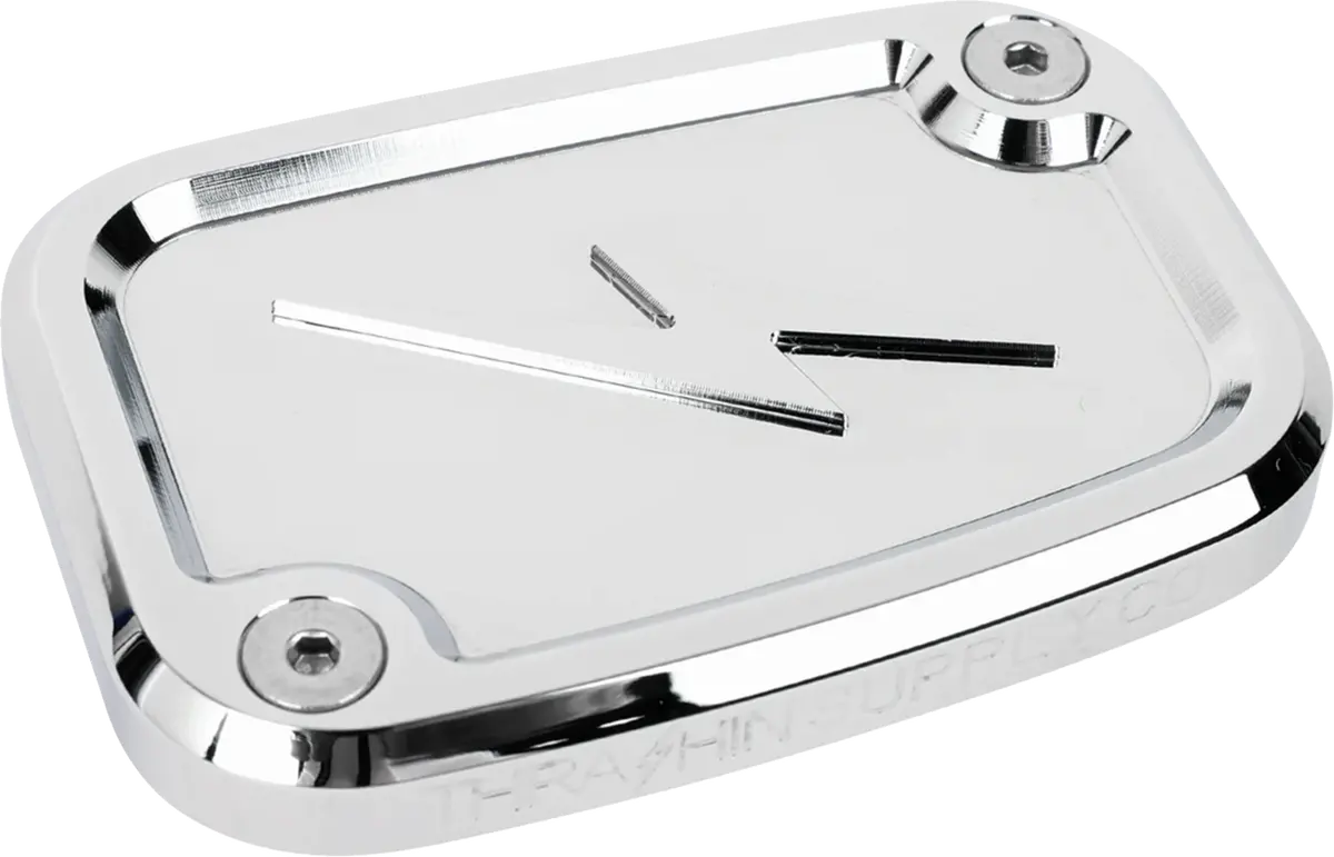 Thrashin Supply Co. Master Cylinder Cover - Brake - Front - Chrome Tsc-3176-3 1