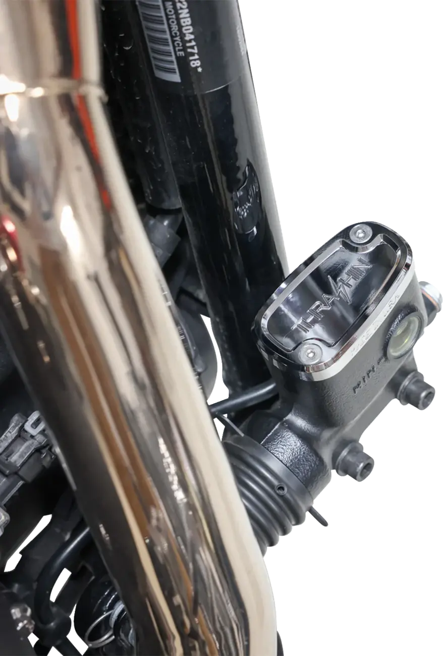Thrashin Supply Co. Brake Reservoir Cap - Rear - Chrome - '18+ Softail Tsc-3177-3 2