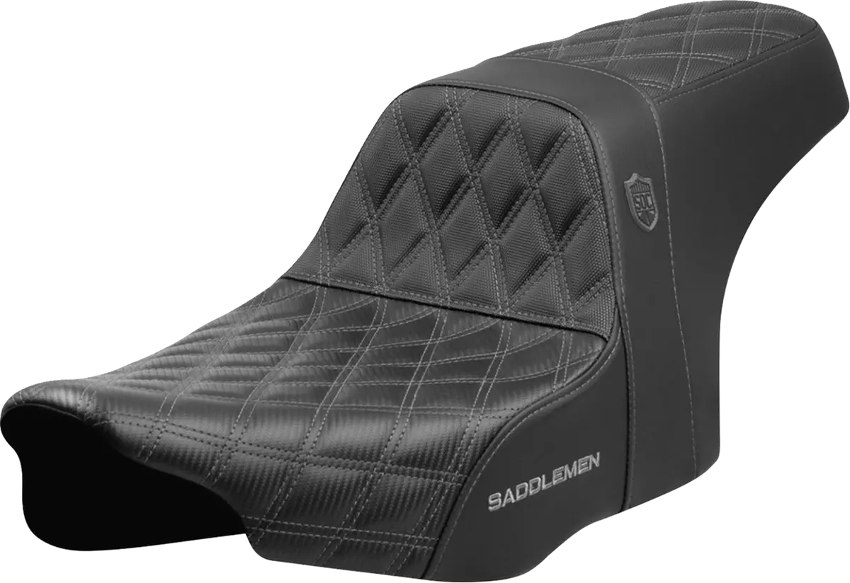 Saddlemen Pro Series Sdc Performance Seat - Gray Stitching - W/O Backrest - Flt/Flh (Sc82307d2) Touring 23-24 1