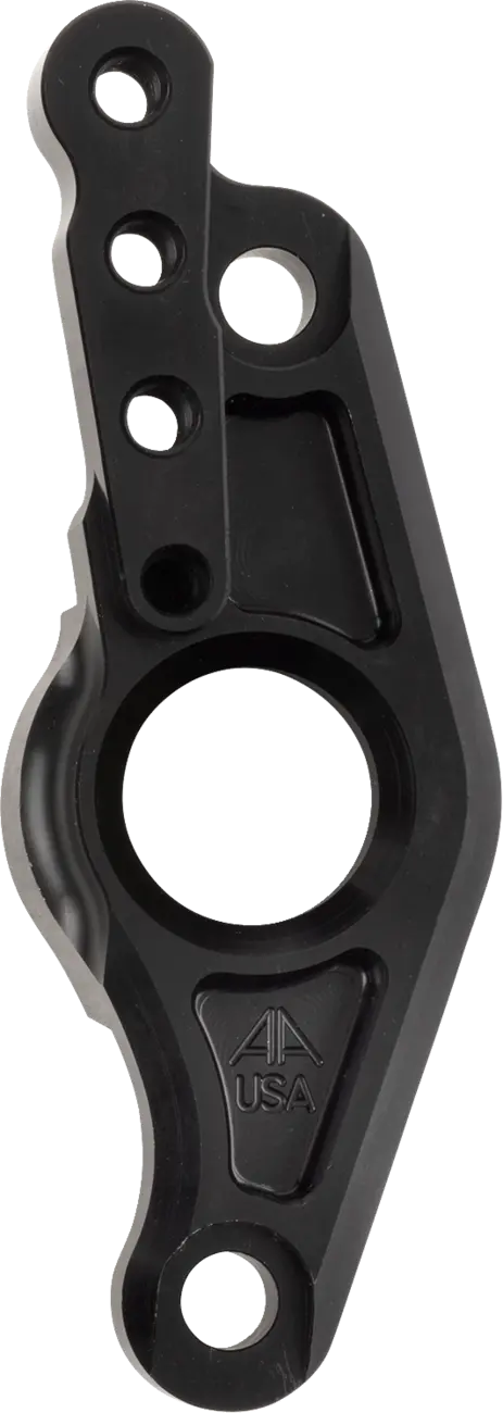 Alloy Art Swingarm Pivot Block - Rear - Black Anodized M8pb-2 1
