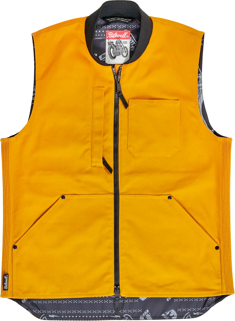 Biltwell 4 Speed Vest Gold 1