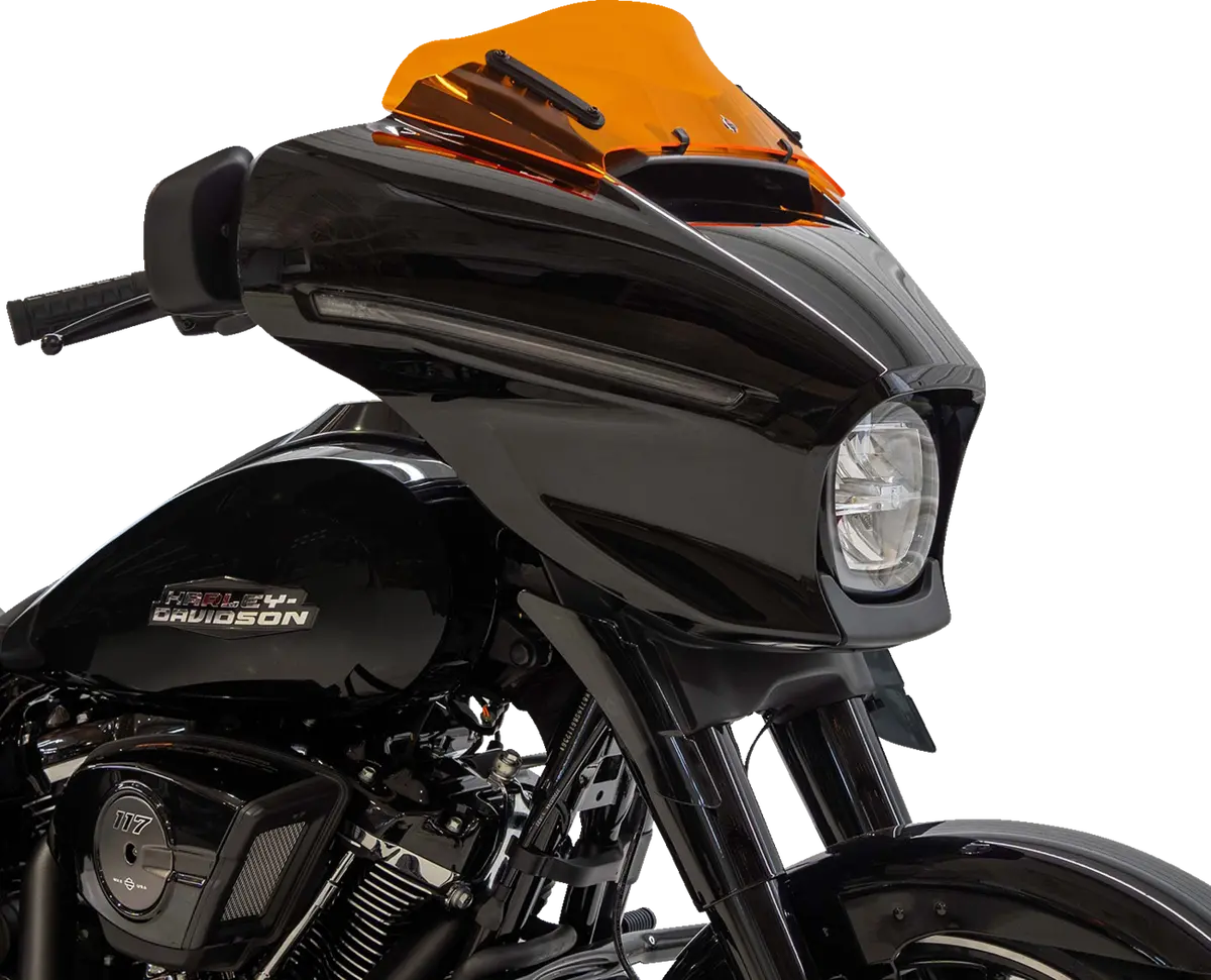 Klock Werks Kolor Flare* Windshield - 6-1/2" - Orange - Flhx Kww-01-0742 2
