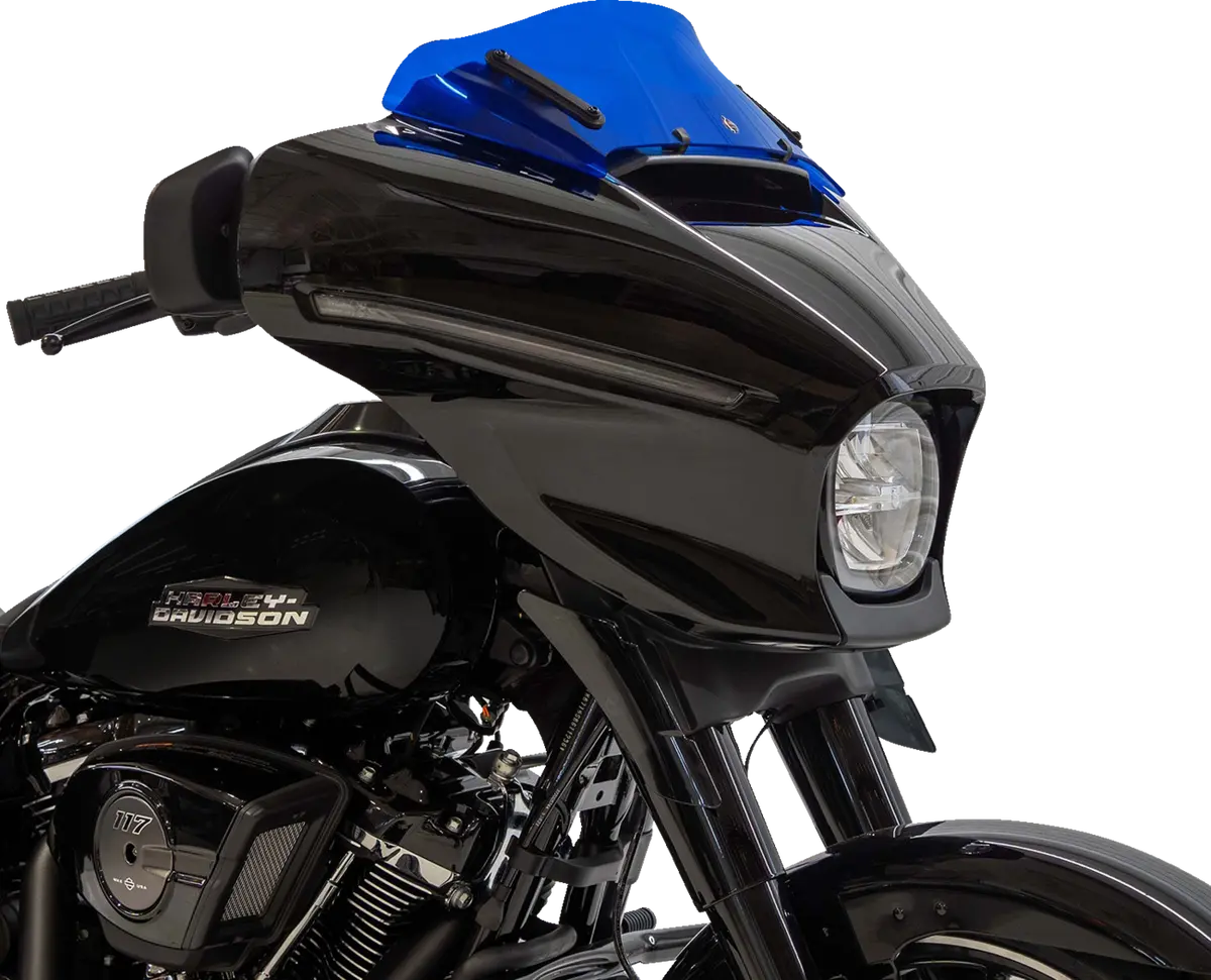 Klock Werks Kolor Flare* Windshield - 6-1/2" - Blue - Flhx Kww-01-0745 2