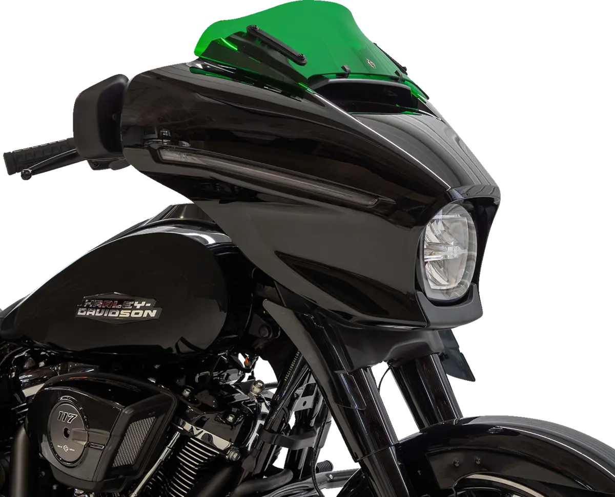 Klock Werks Kolor Flare* Windshield - 6-1/2" - Green - Flhx Kww-01-0744 2