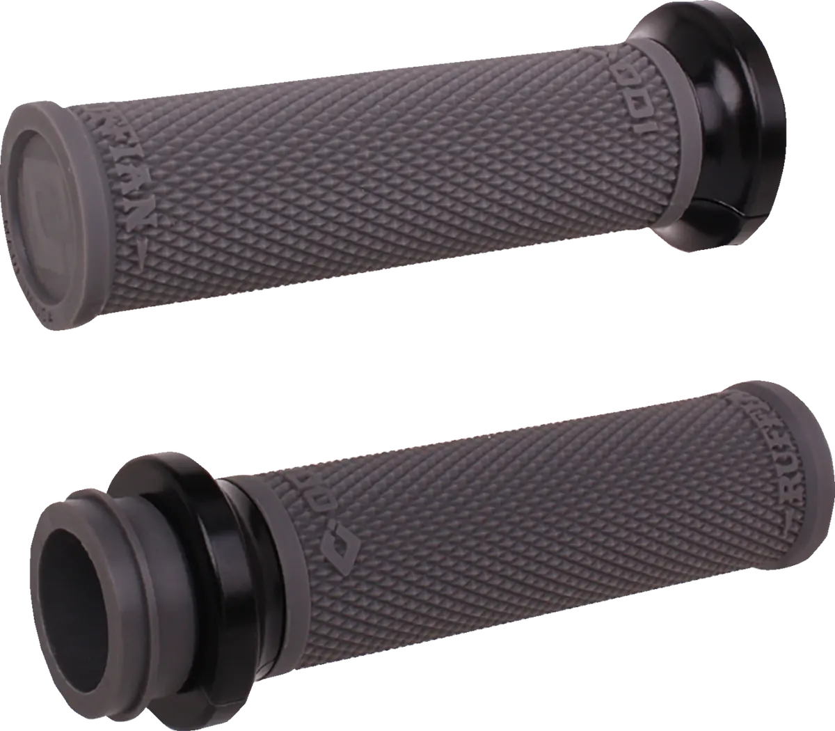Odi Ruffian Lock-On Street Grips - Tbw - Graphite/Black V30htwh-B 1