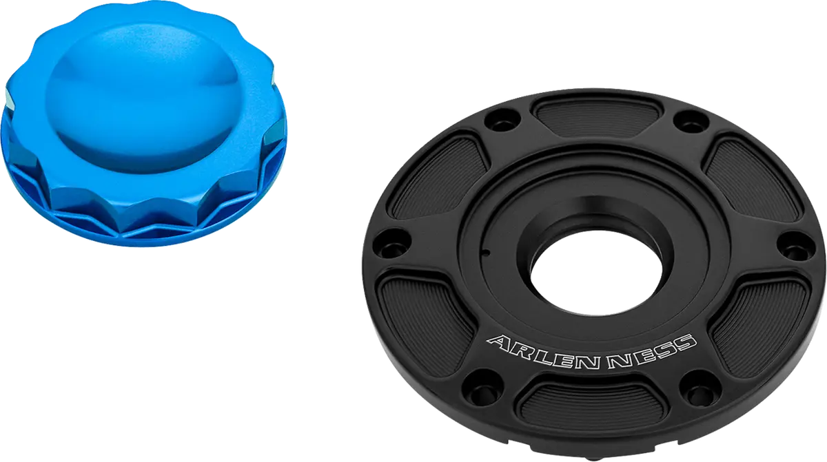 Arlen Ness 12 Point Gas Cap - Blue 701-015 2
