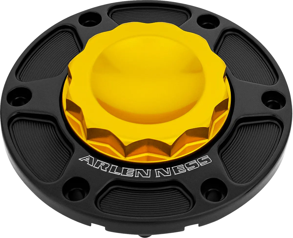 Arlen Ness 12 Point Gas Cap - Gold 701-016 1