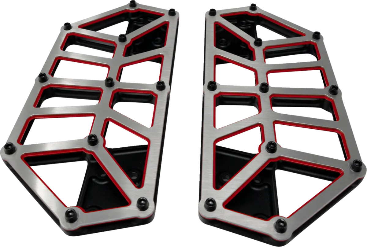 Kodlin Usa Nxl Floorboards - Black W/ Red Accent K73253-Rl 2