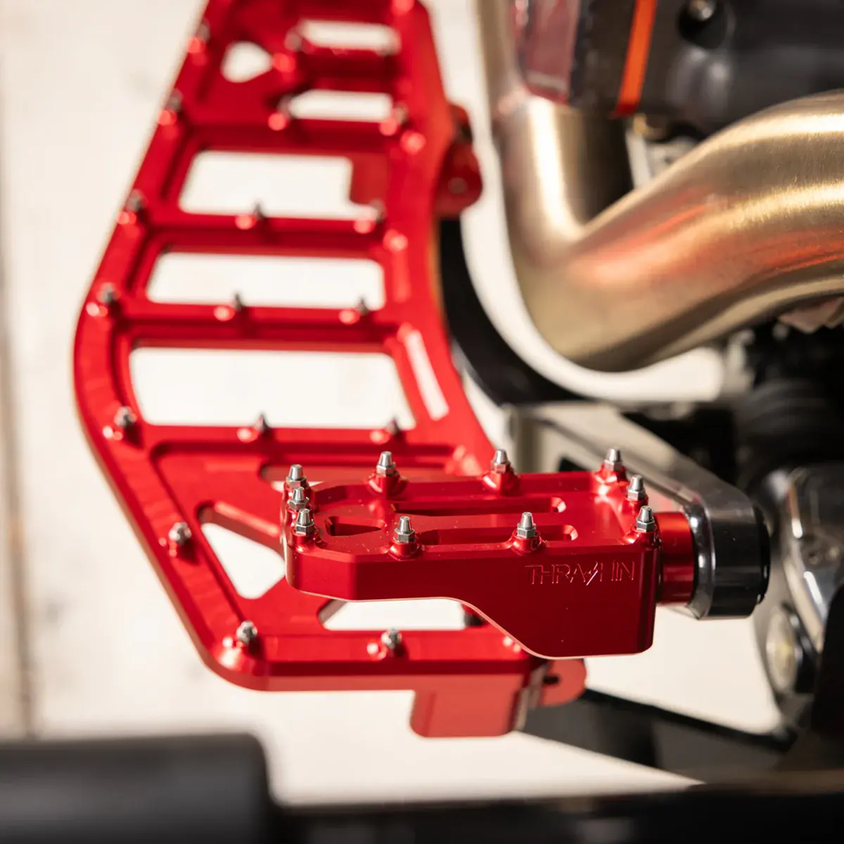 Thrashin Supply Co. Aggressor Brake Pedal - Touring 3