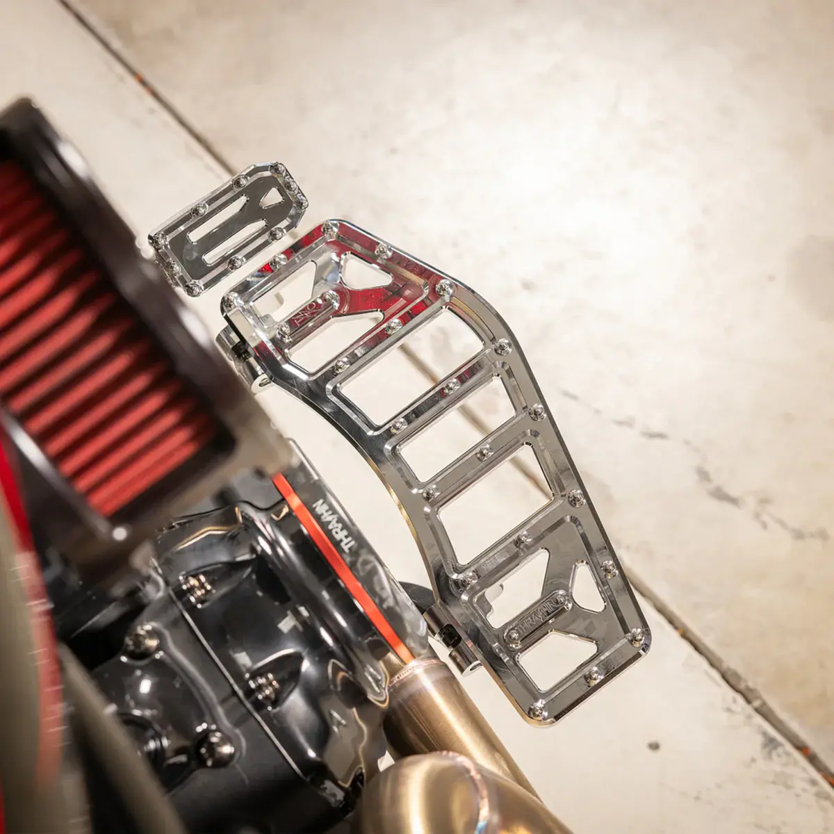 Thrashin Supply Co. Aggressor Brake Pedal - Touring 3