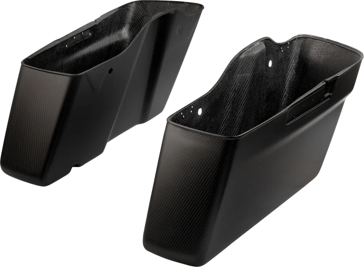 Slyfox Saddlebag Bottoms - Carbon Matte - '14-'23 Touring 1