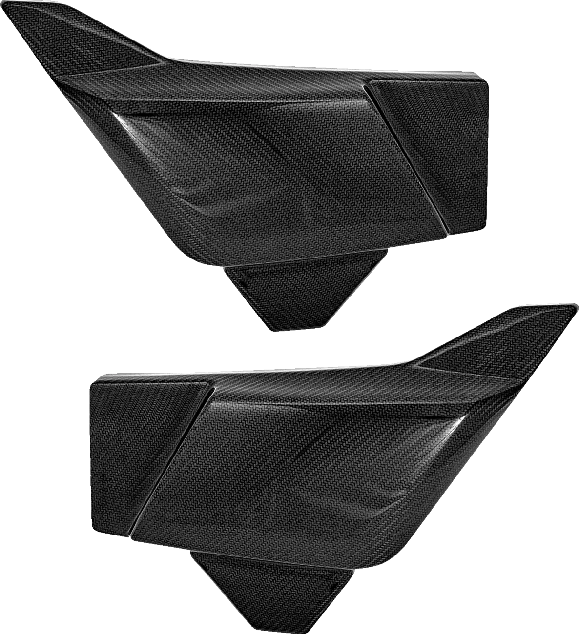 Saddlemen Side Cover - Carbon Fiber/Gloss (Cf-823-07-003) Touring 23-25 1