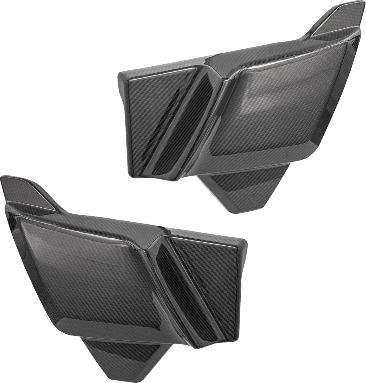 Arlen Ness Side Covers - Carbon Fiber - Touring '24+ 1