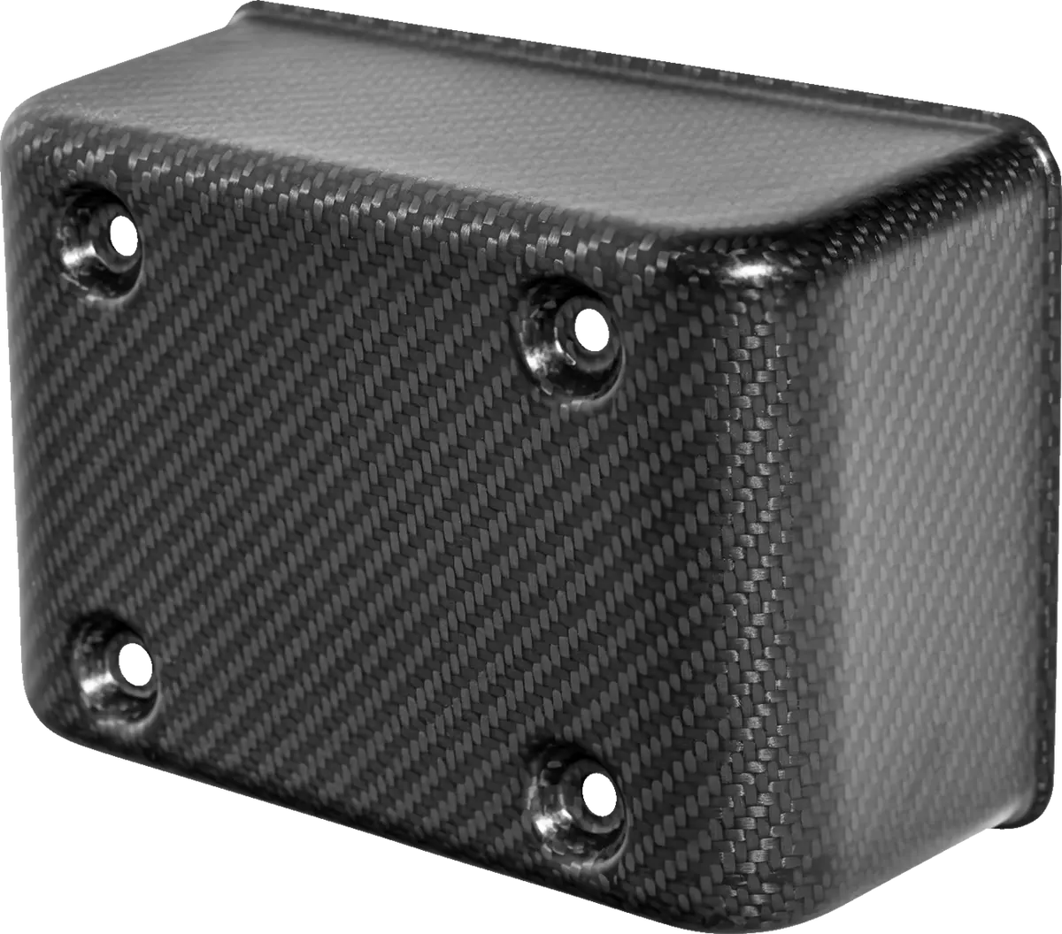 Saddlemen Fuse Block Cover - Carbon Fiber - Matte Black (Cf-899-04-003M) Dyna 99-03 1