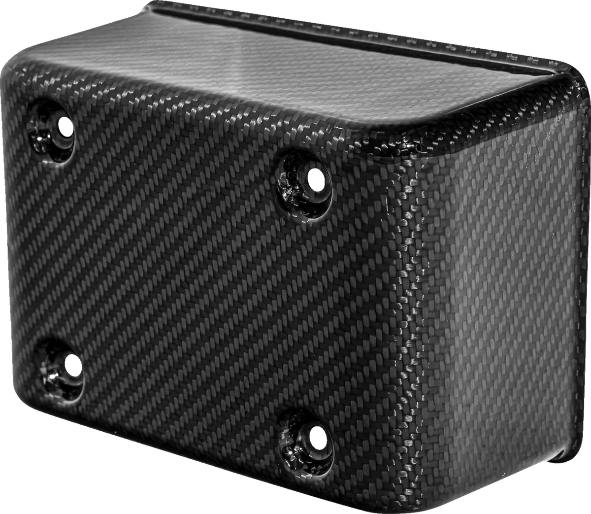 Saddlemen Fuse Block Cover - Carbon Fiber - Gloss Black (Cf-899-04-003) Dyna 99-03 1
