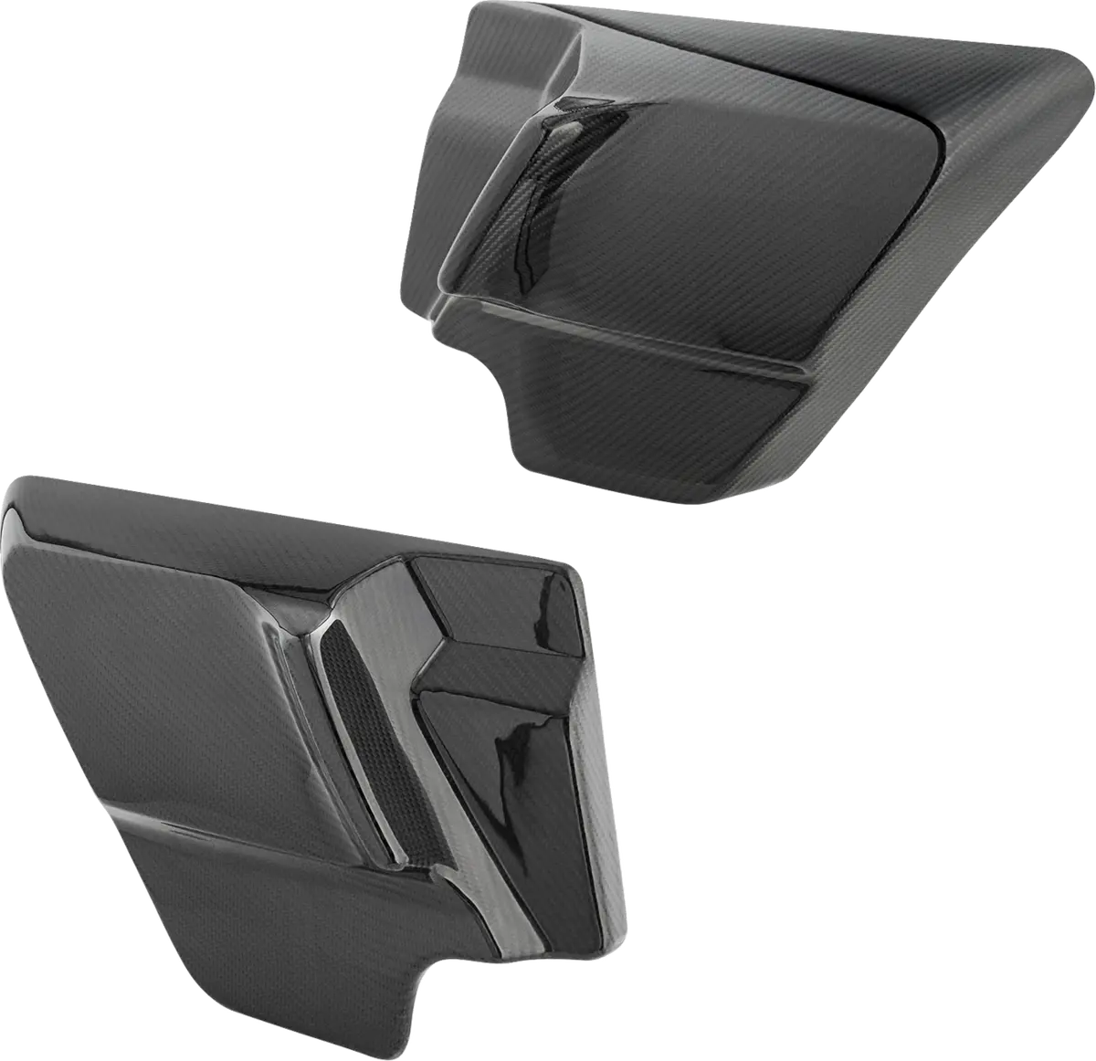 Arlen Ness Side Covers - Carbon Fiber - Touring '14-'23 1