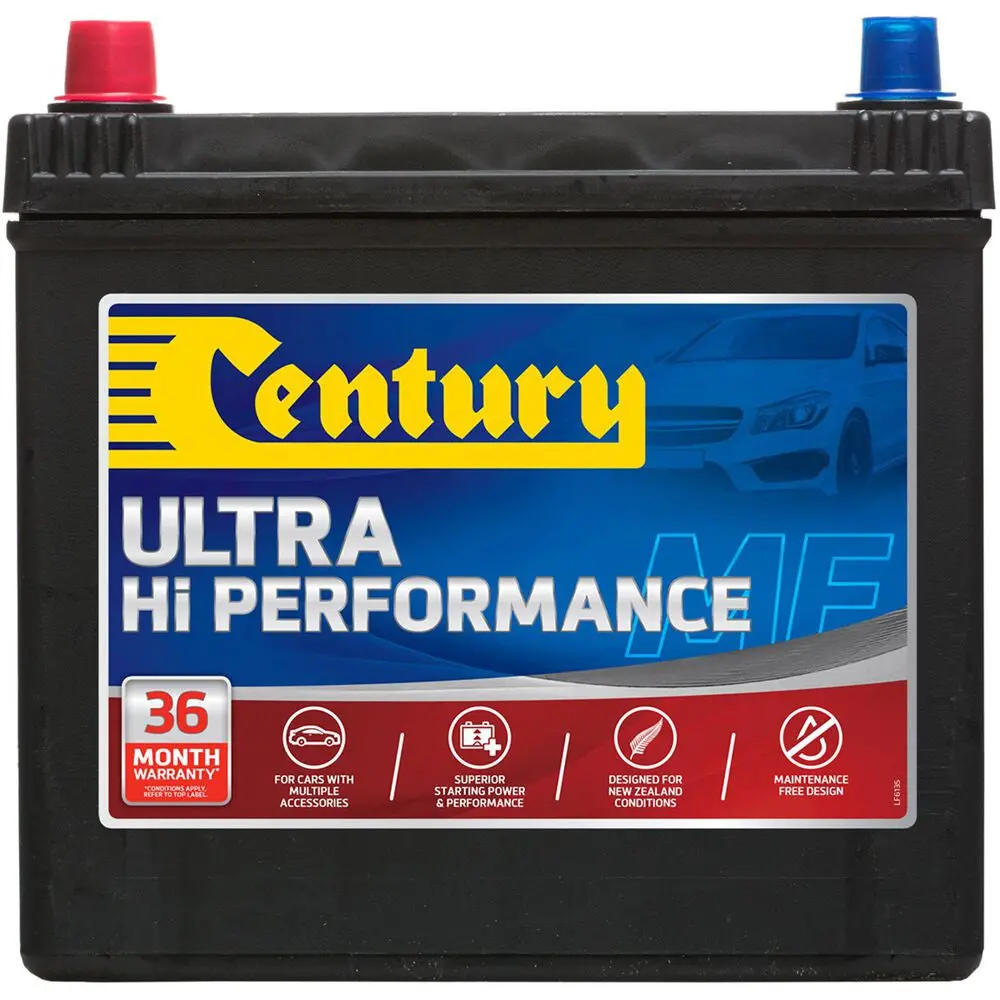 Century 75D23rmf Hi Performance 12V 550Cca Car Battery - 55D23r 1
