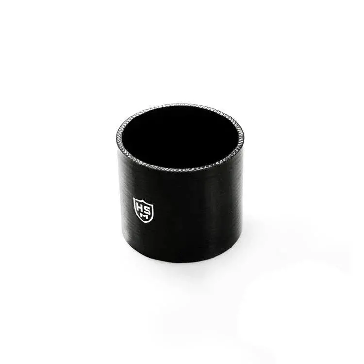 4" Straight Silicone Coupler (Black 5-Ply) 1