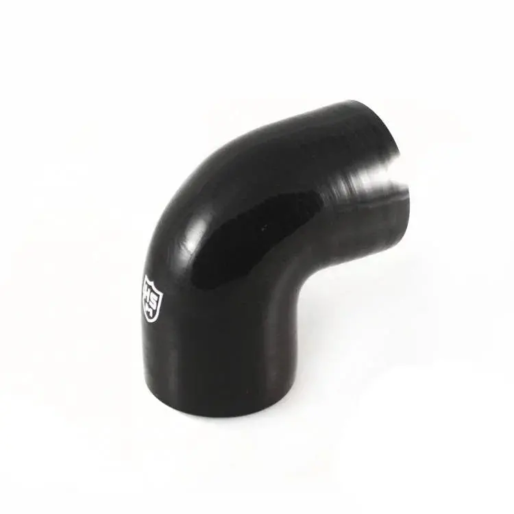 3”X 3” Silicone 90° Elbow Hose (Black 5 Ply) 1