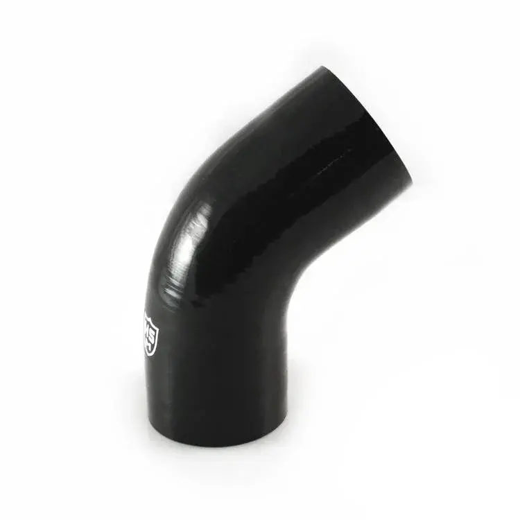 3”X 3” Silicone 60° Elbow Hose (Black 5 Ply) 1