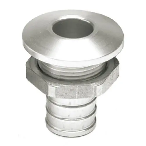 Bilge Outlet Fitting 3/4 Silver 1