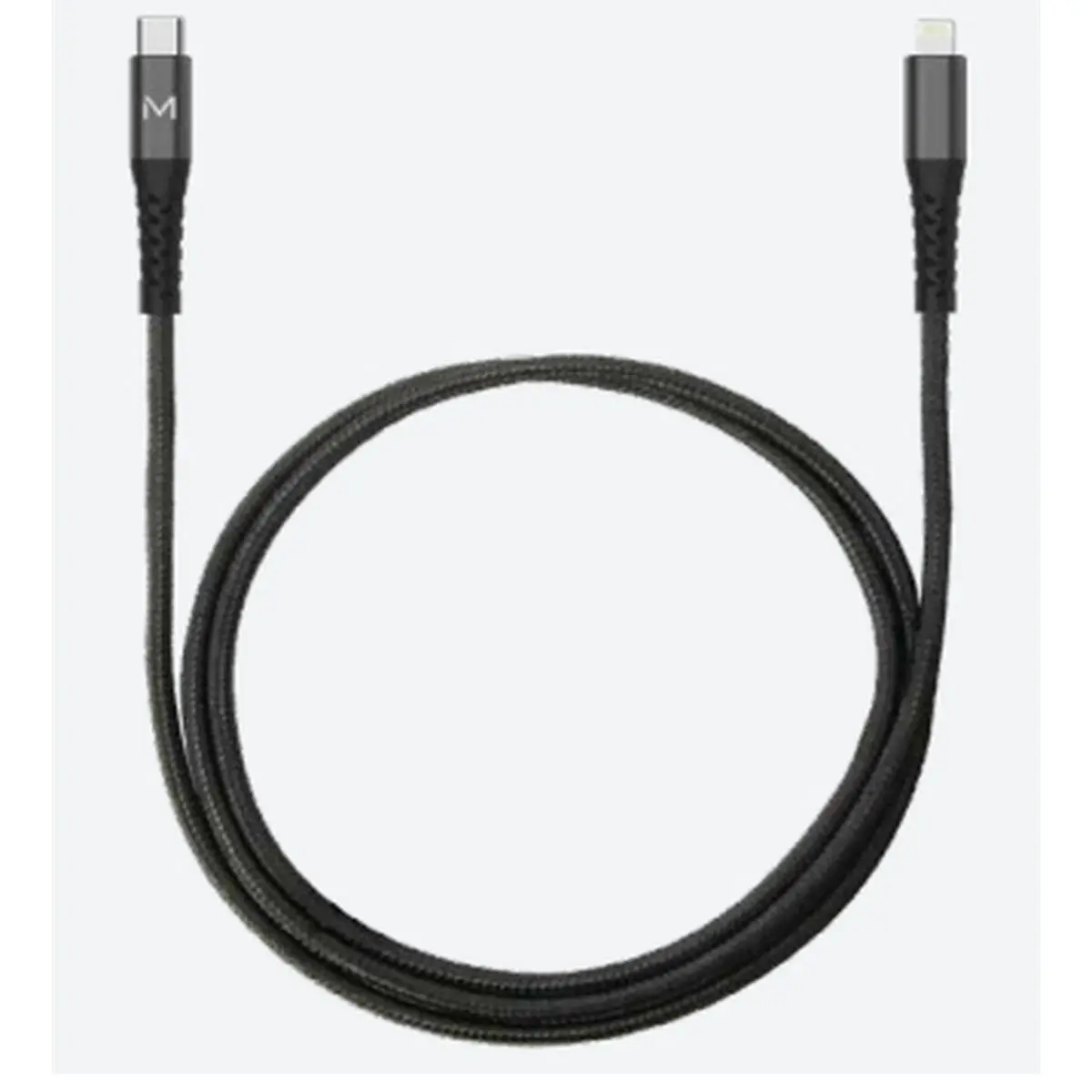 Cabo Usb-C Para Lightning Mobilis Preto 1 M 1